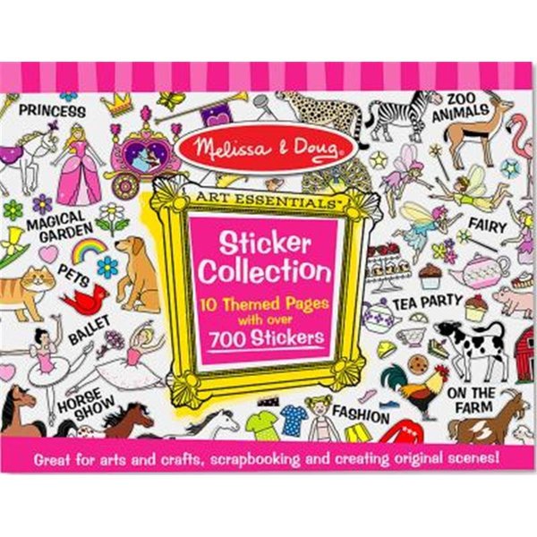 Melissa & Doug 4247 Pink Sticker Collection 233742